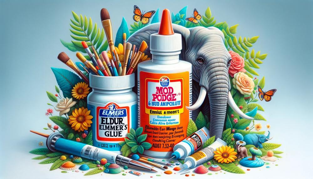 Can I Use Elmers Glue In Place Of Mod Podge-2